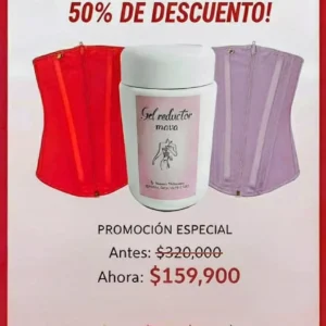 Faja Cinturilla Extrema Premium + gel reductor promoción